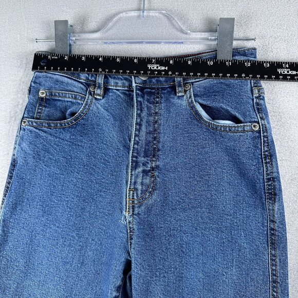 Pull & Bear Jegging Jeans Perfect Fitting Mom Tapered Denim Blue Womens Size 4 - Picture 4 of 11